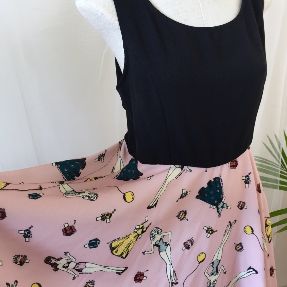 SmakParlour Paper Doll Dress (Sz XL fits like a L) - Picture 3 of 6